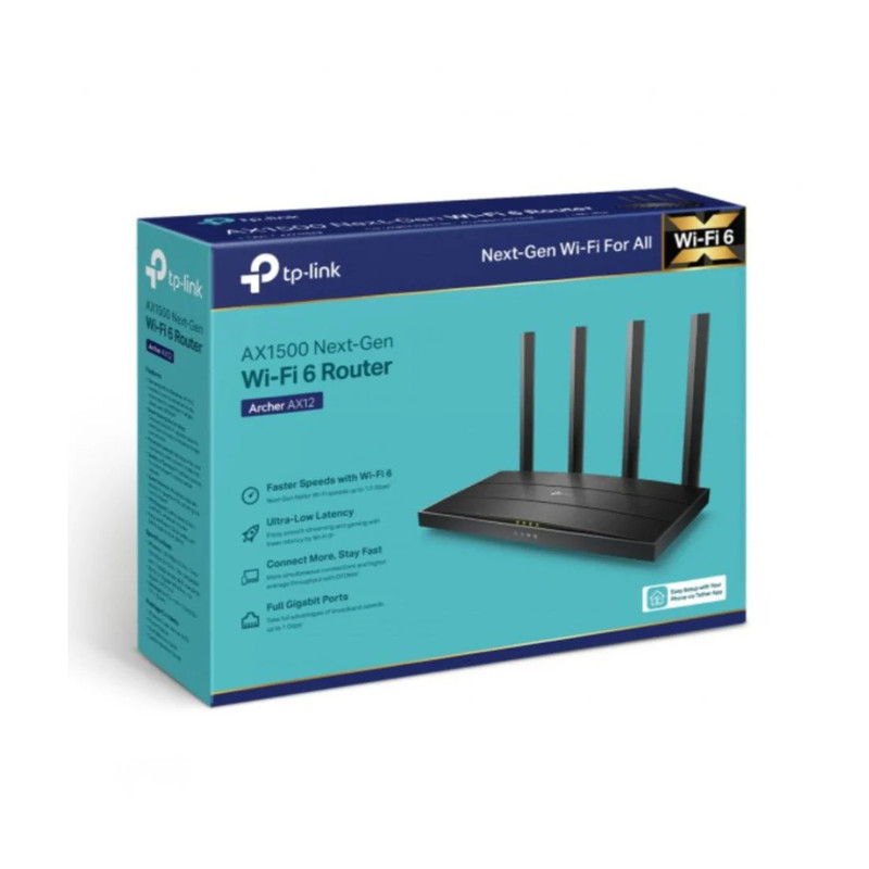 TP-Link Archer AX12 Dual-Band Wi-Fi 6 System Router - راوتر